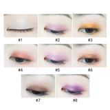 Maxbell Matte Shimmer 8 Colors Eyeshadow Makeup Liquid Eyeliner Eye Shadow Gel Cream