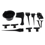 Maxbell 23pcs Hair Dye Coloring Tools Kit- Salon Hair Tint Bowl Brush Comb Clips Set