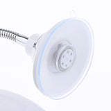 Maxbell Flexible Gooseneck 10X Magnified Lighted Makeup Shaving Swivel Mirror 7.9"