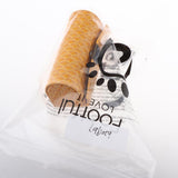 Maxbell PU Leather Single Lipstick Case Holder Storage Box w/Mirror for Purse Yellow