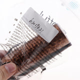 Maxbell PU Leather Single Lipstick Case Holder Storage Box w/Mirror for Purse Brown