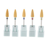 Maxbell Cuticle Clean Nail Drill Bit File Polishing Head Electric Drill Bit XF