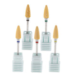 Maxbell Cuticle Clean Nail Drill Bit File Polishing Head Electric Drill Bit XF