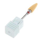 Maxbell Cuticle Clean Nail Drill Bit File Polishing Head Electric Drill Bit F