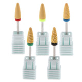 Maxbell Electric Ceramic Nail Drill Bit Grinding Head for Nail Gel Polish Remover XF