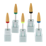 Maxbell Electric Ceramic Nail Drill Bit Grinding Head for Nail Gel Polish Remover XF