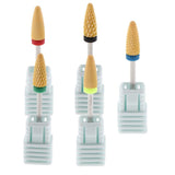 Maxbell Electric Ceramic Nail Drill Bit Grinding Head for Nail Gel Polish Remover XF