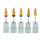 Maxbell Electric Ceramic Nail Drill Bit Grinding Head for Nail Gel Polish Remover XF