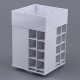 Maxbell Large 360 Rotating Makeup Organizer Cosmetic Lipsticks Display Holder Stand White 48 Slot