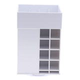 Maxbell Large 360 Rotating Makeup Organizer Cosmetic Lipsticks Display Holder Stand White 48 Slot