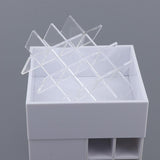 Maxbell Large 360 Rotating Makeup Organizer Cosmetic Lipsticks Display Holder Stand White 48 Slot