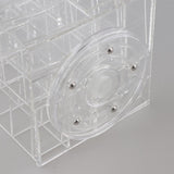 Maxbell Large 360 Rotating Makeup Organizer Cosmetic Lipsticks Display Holder Stand Clear 57 Slot
