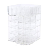 Maxbell Large 360 Rotating Makeup Organizer Cosmetic Lipsticks Display Holder Stand Clear 57 Slot