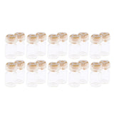 20pcs Empty Sterile Glass Sealed Serum Vials Liquid Containers 5ml Yellow
