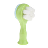 Maxbell Silicone Facial Cleanser Massager Deep Pore Cleansing Face Brush Green