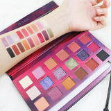 Maxbell Matte Shimmer 18 Colors Eyeshadow Palette Blendable Long Lasting Eye Shadow