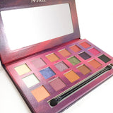 Maxbell Matte Shimmer 18 Colors Eyeshadow Palette Blendable Long Lasting Eye Shadow