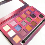 Maxbell Matte Shimmer 18 Colors Eyeshadow Palette Blendable Long Lasting Eye Shadow