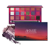 Maxbell Matte Shimmer 18 Colors Eyeshadow Palette Blendable Long Lasting Eye Shadow
