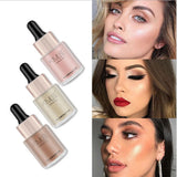 Maxbell 3D Highlighter Liquid Shimmer Glitter Face Glow Bronzer Concealer Celestial