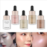 Maxbell 3D Highlighter Liquid Shimmer Glitter Face Glow Bronzer Concealer Celestial