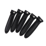 Maxbell Leather 5 Scissors Holder Bag Haircut Tools Holster Pouch Shears Case Brown