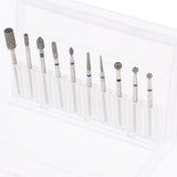 Maxbell 10x Nail Files Drill Bit Manicure Electric Grinding Polishing Head Brush 01