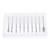 Maxbell 10x Nail Files Drill Bit Manicure Electric Grinding Polishing Head Brush 01
