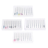 Maxbell 10x Nail Files Drill Bit Manicure Electric Grinding Polishing Head Brush 01
