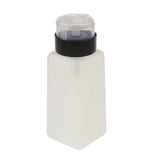 250ml Nail Art Tips Empty Dispenser Nail Remover Pump Bottle Black Pump Head