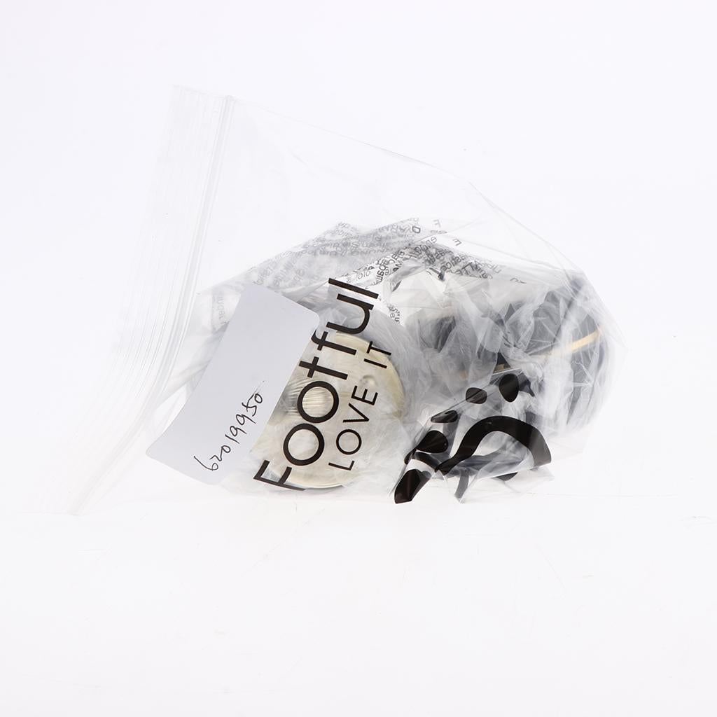 Maxbell 2pcs 10g Empty Cosmetic Jar Pot Travel Mini Makeup Cream Lotion Container Black