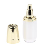 Maxbell Empty Refillable Acrylic Pump Press Bottle Container Jar for Lotion 10ml