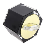 Maxbell Refillable Makeup Cosmetic Lotion Cream Sample Jar Pot Containers Black