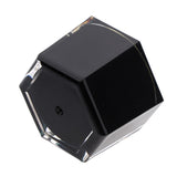 Maxbell Refillable Makeup Cosmetic Lotion Cream Sample Jar Pot Containers Black