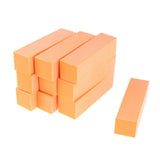 Lots 10 Nail Art Buffer Files Block Manicure Buffing Sanding Polish Orange