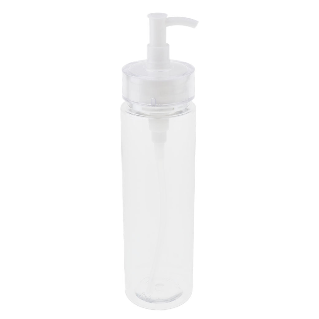 Max Empty Acrylic Cosmetic Pump Bottle Lotion Dispenser Liquid Container 200ml