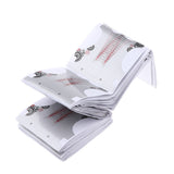 Maxbell Nail Art Tips Extension Guide Form Stickers for Acrylic UV Gel 100pcs Gray