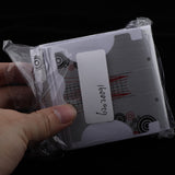 Maxbell Nail Art Tips Extension Guide Form Stickers for Acrylic UV Gel 100pcs Gray