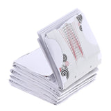 Maxbell Nail Art Tips Extension Guide Form Stickers for Acrylic UV Gel 100pcs Gray