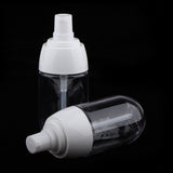 Maxbell 2Pcs Refillable Empty Cream Shampoo Lotion Pump Bottles with Cap 50ml