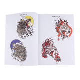 Tattoo Book Tattoo Manuscript Body Art Tattoo Flash Reference Book Pattern Wolf