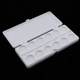 Maxbell Nail Art Cosmetic Mixing Palette for Watercolors/Gouache/Acrylic & Oil Paint White
