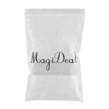 Maxbell Nail Art Cosmetic Mixing Palette for Watercolors/Gouache/Acrylic & Oil Paint White