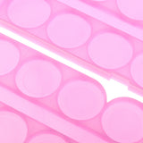 Maxbell Nail Art Cosmetic Mixing Palette for Watercolors/Gouache/Acrylic & Oil Paint Pink