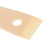 Maxbell 2 Way Salon Afro Hair Pick Brush Comb Hairdressing Hair Styling Comb for Men Beige