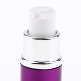 Maxbell 3x 10mL Empty Lotion Bottles Shampoo Dispenser Refillable Container Purple