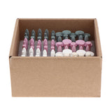 Maxbell 100 Abrasive Grinding Wheel Burr Bits Polishing Stone Tip Heads Rotary Tools