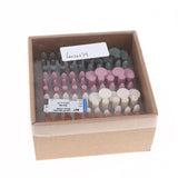 Maxbell 100 Abrasive Grinding Wheel Burr Bits Polishing Stone Tip Heads Rotary Tools