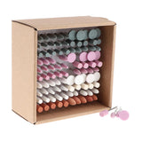 Maxbell 100 Abrasive Grinding Wheel Burr Bits Polishing Stone Tip Heads Rotary Tools