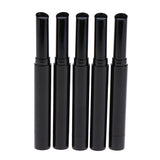 Max 5pcs Black Empty Lipstick Tubes Refillable Lip Gloss Balm Bottles Containers